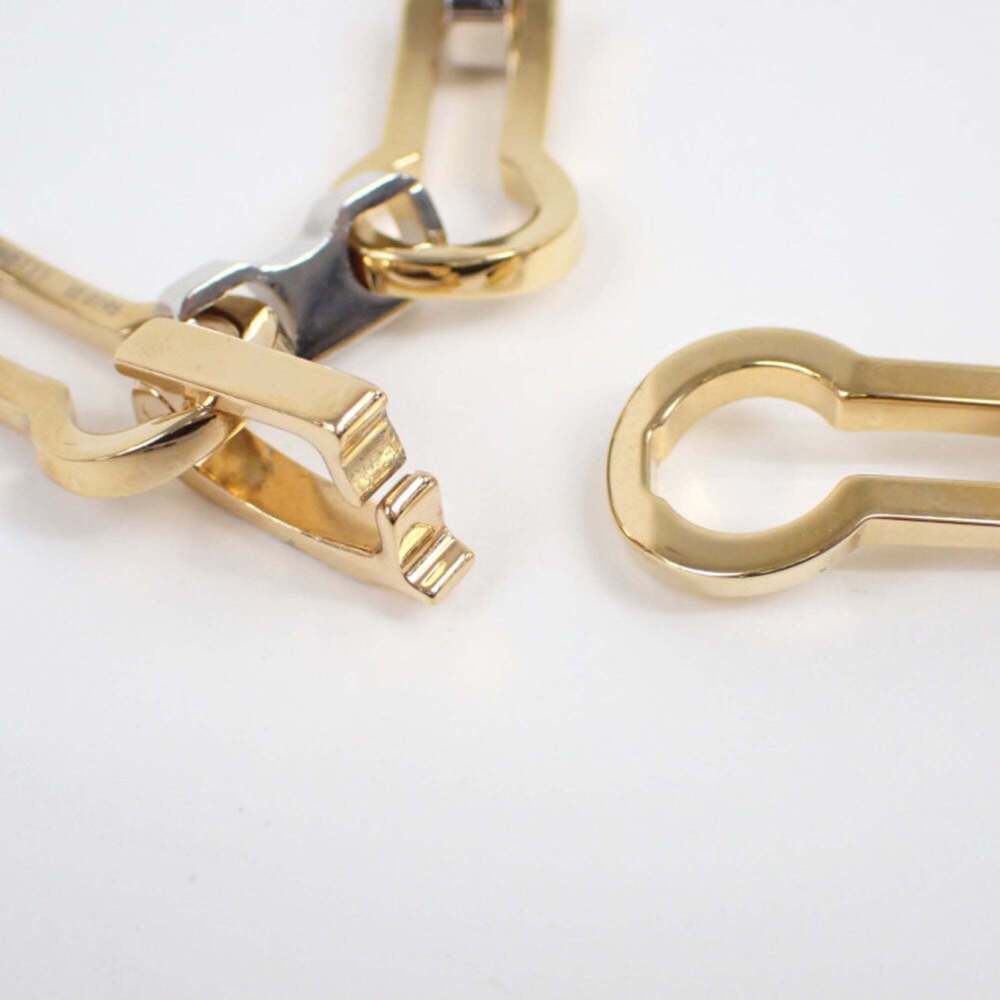 LOUIS VUITTON Gold Necklace - Picture 5 of 7